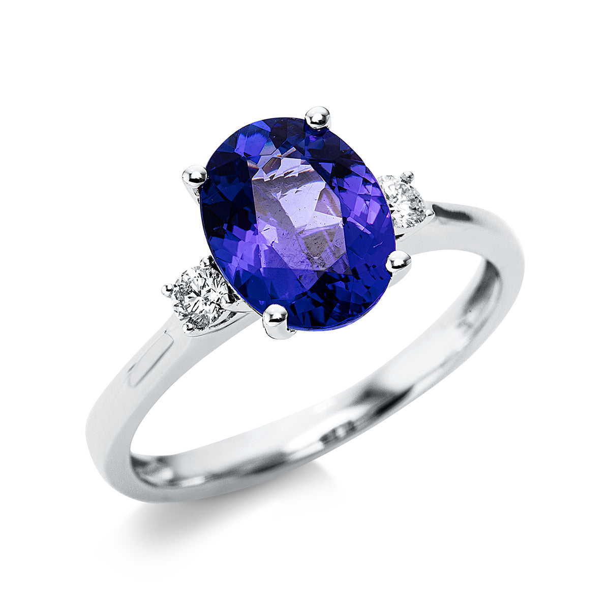 Ring 4er-Krappe 14 kt WG