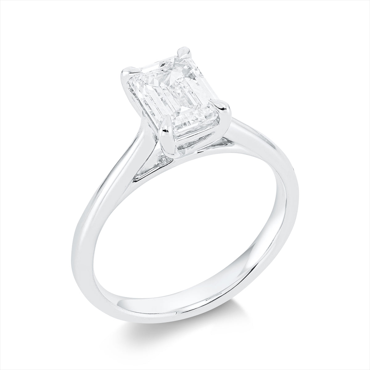 Ring 4er-Krappe 18 kt WG