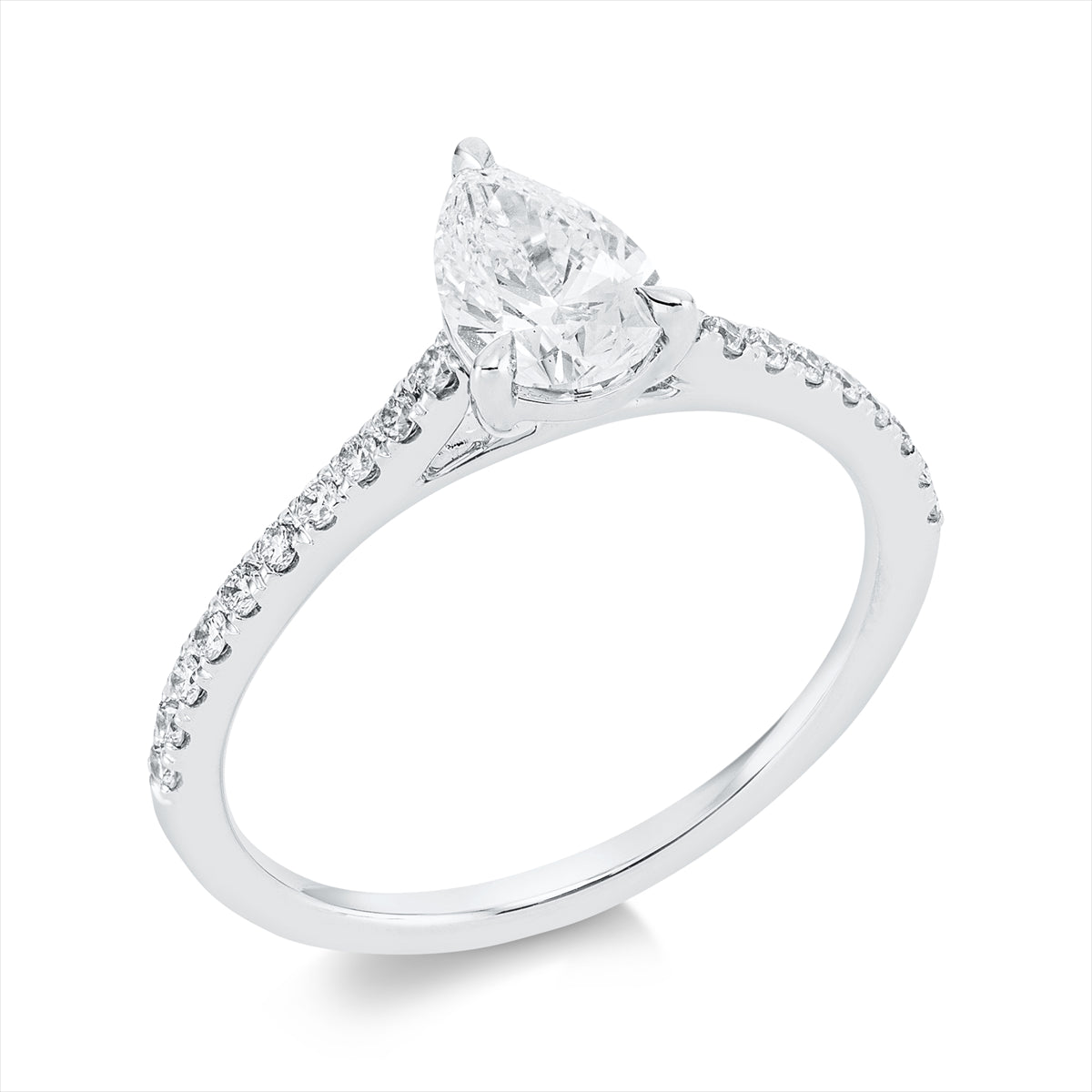 Ring 3er-Krappe 18 kt WG