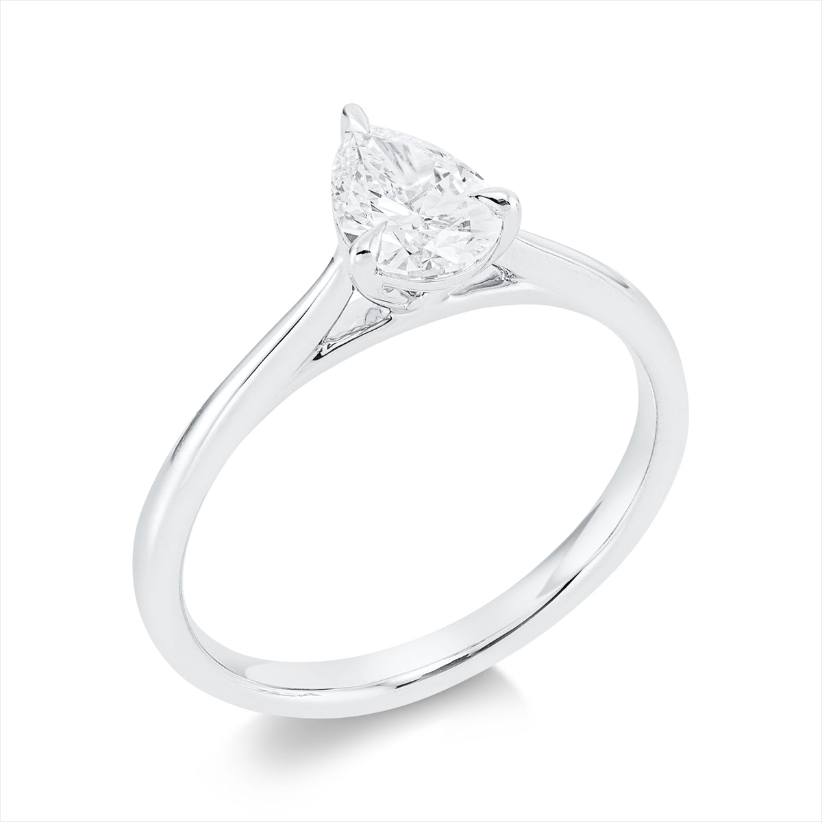 Ring 3er-Krappe 18 kt WG