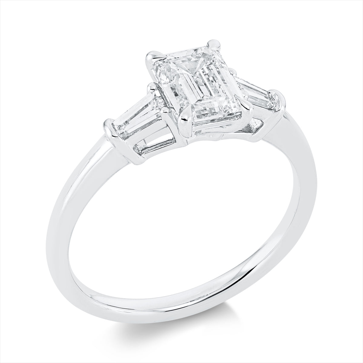 Ring 4er-Krappe 18 kt WG