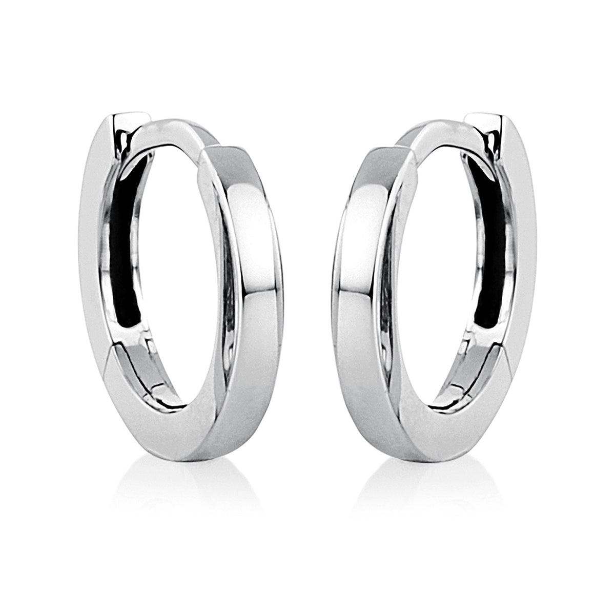 Creolen 18 kt WG, poliert