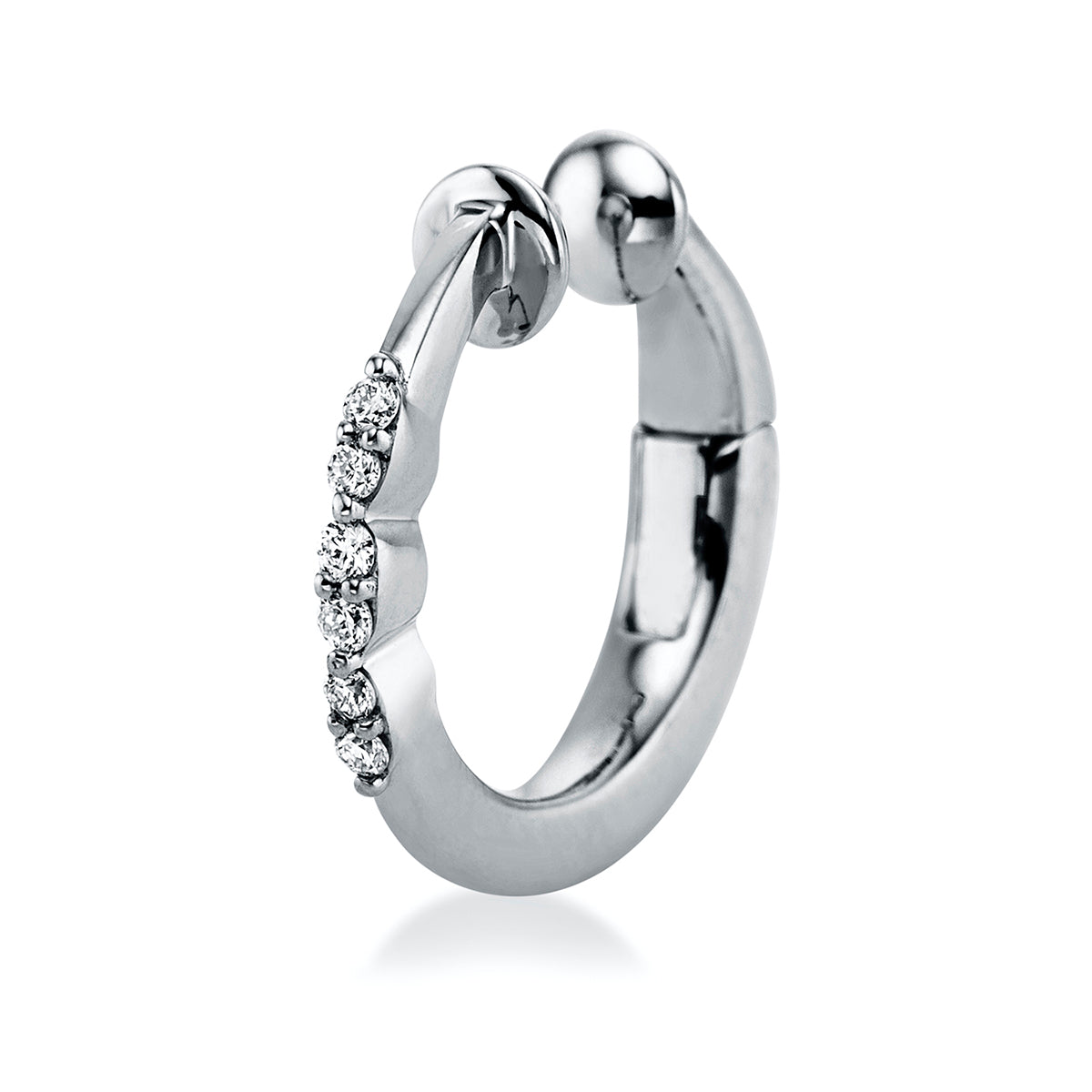 Ohrschmuck 18 kt WG, Ohmanschette