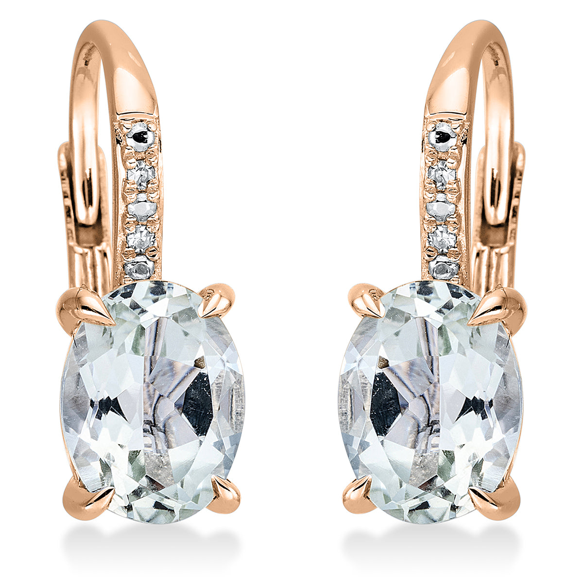 Ohrschmuck 4er-Krappe 14 kt RG