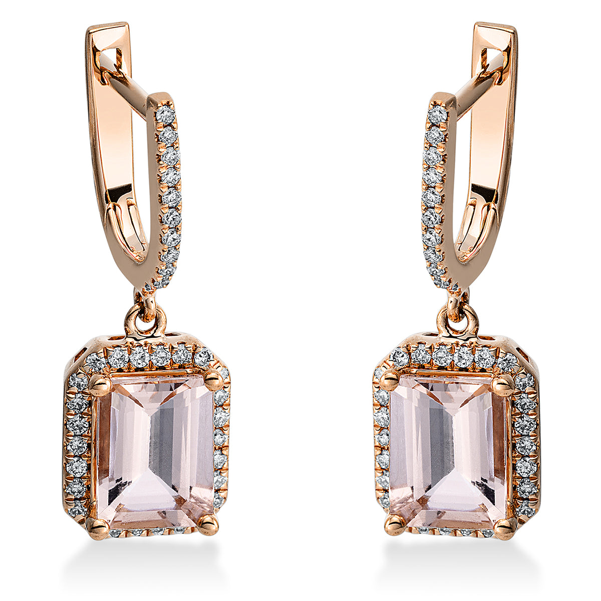 Ohrschmuck 4er-Krappe 18 kt RG