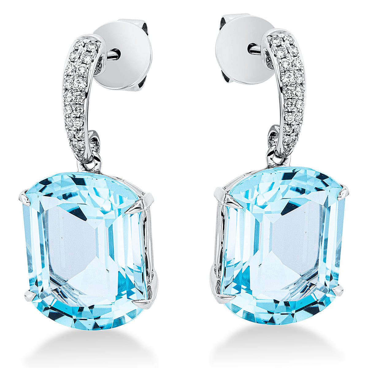 Ohrschmuck 4er-Krappe 18 kt WG