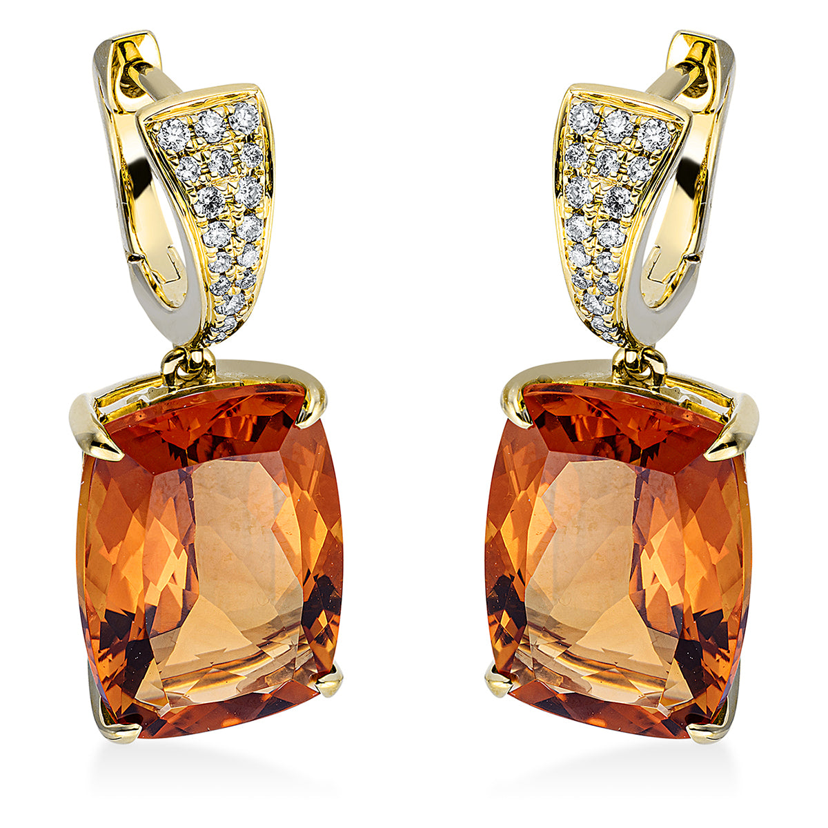 Ohrschmuck 4er-Krappe 18 kt GG