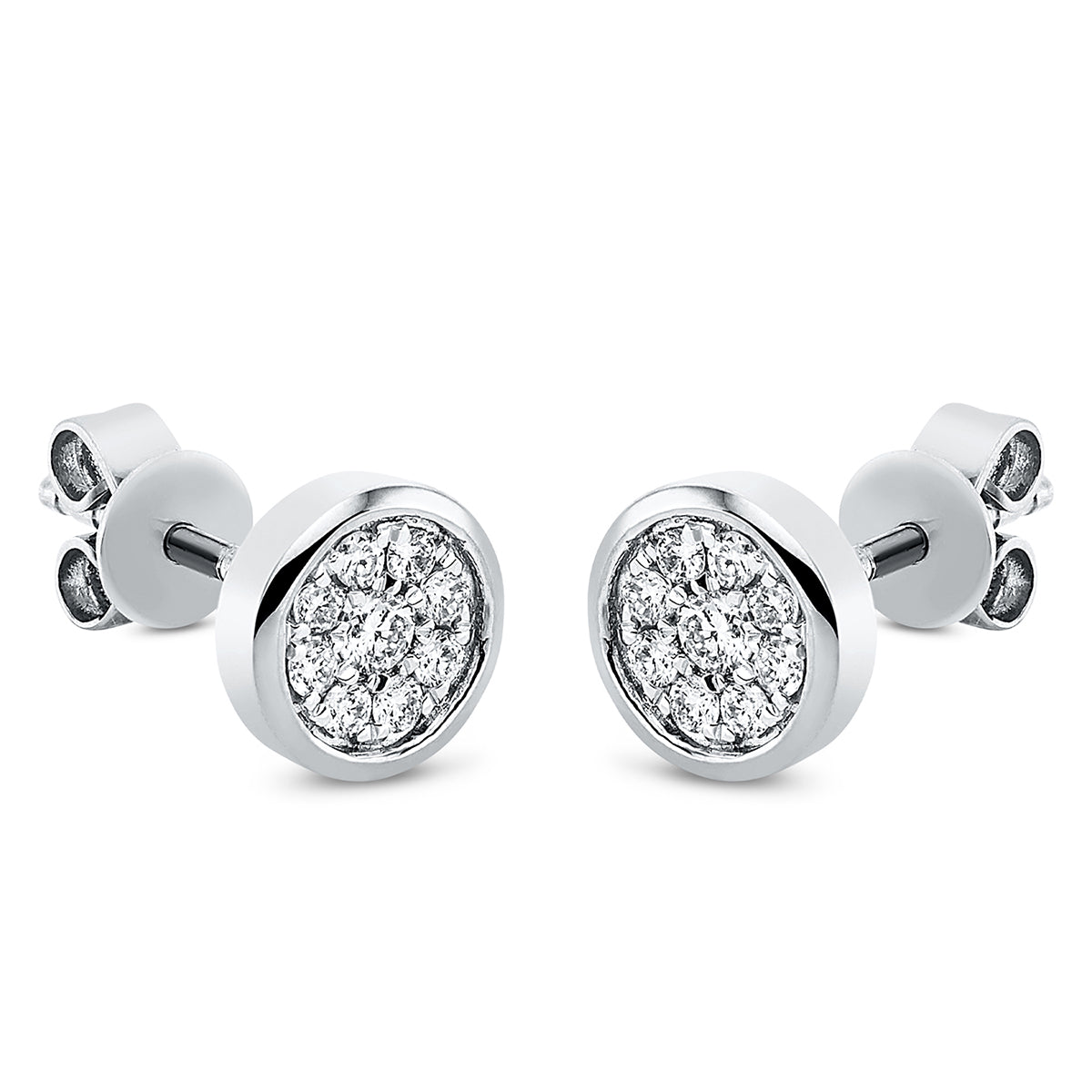 Ohrstecker 18 kt WG