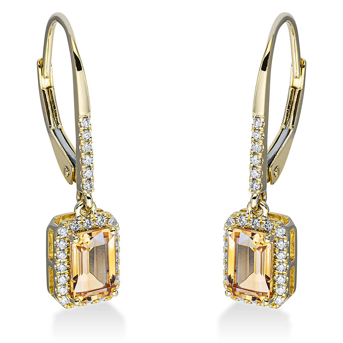 Ohrschmuck 4er-Krappe 18 kt GG