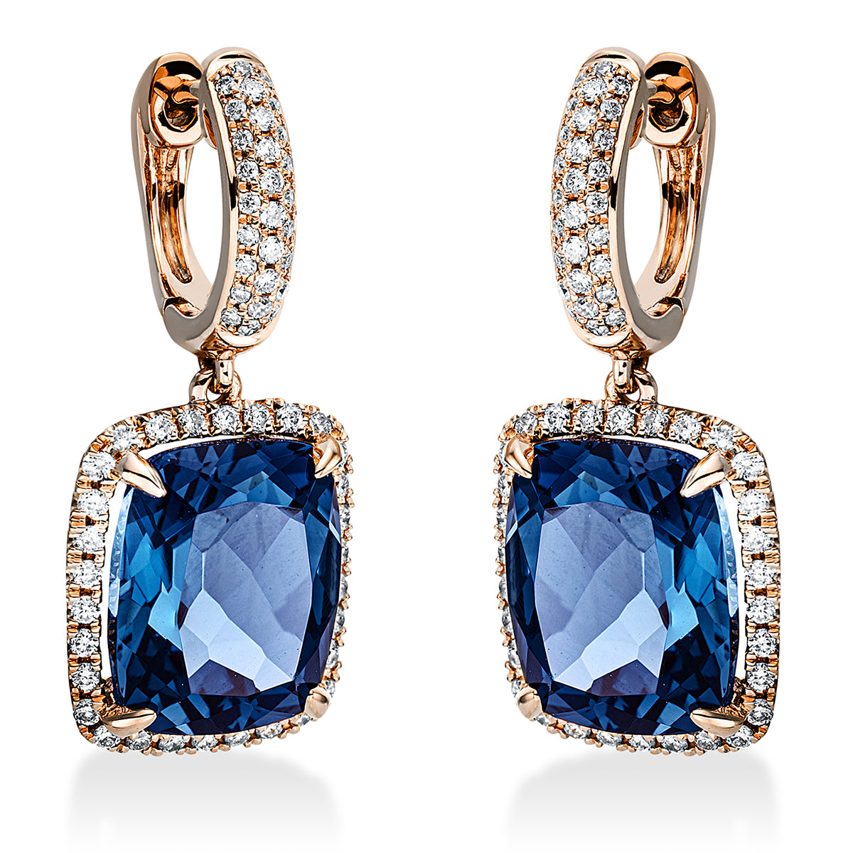 Ohrschmuck 4er-Krappe 18 kt RG