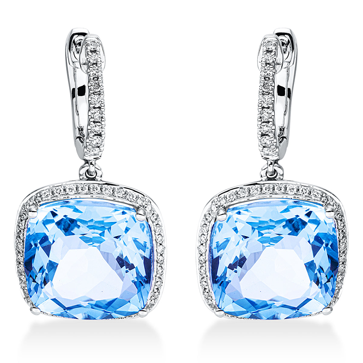 Ohrschmuck 4er-Krappe 18 kt WG