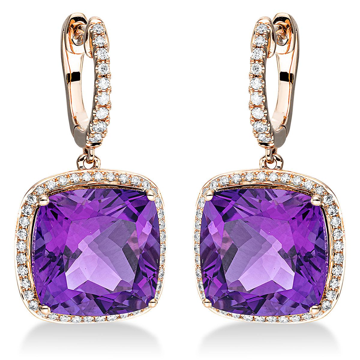 Ohrschmuck 4er-Krappe 18 kt RG