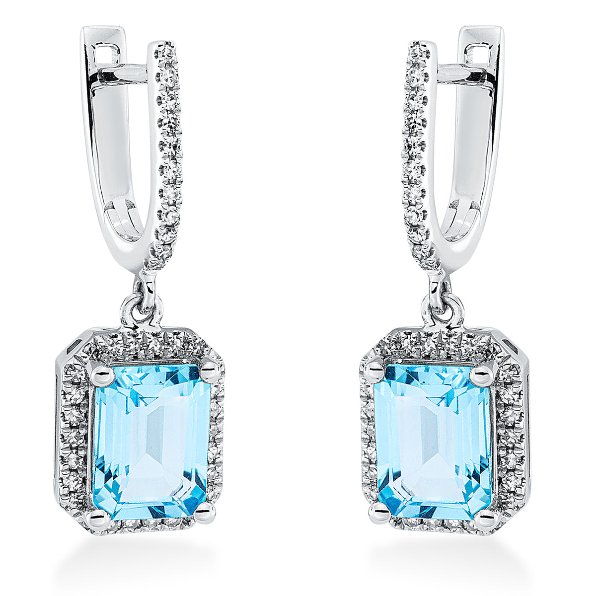 Ohrschmuck 4er-Krappe 18 kt WG