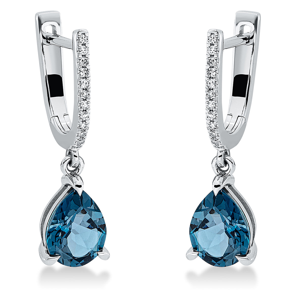 Ohrschmuck 3er-Krappe 18 kt WG