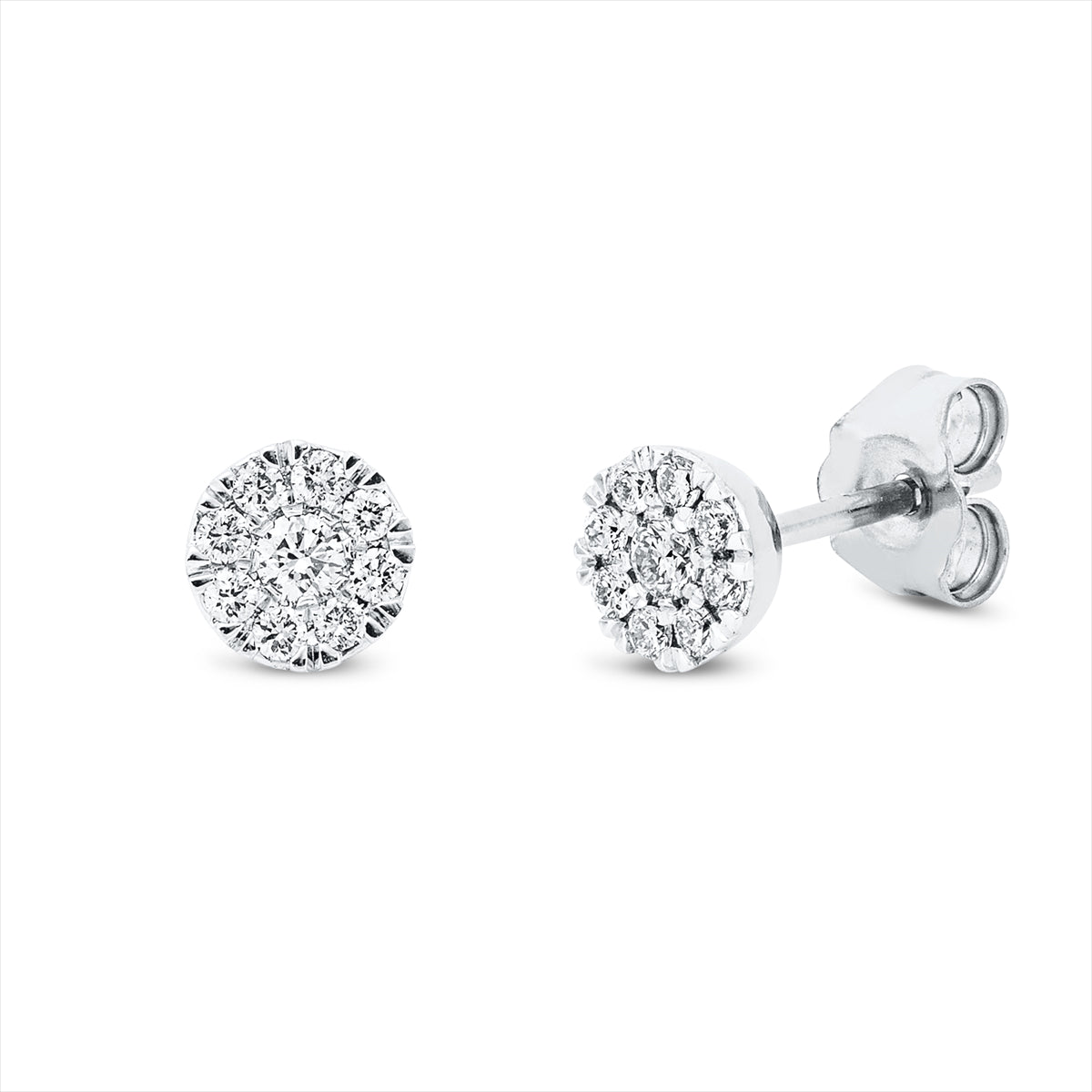 Ohrstecker 18 kt WG