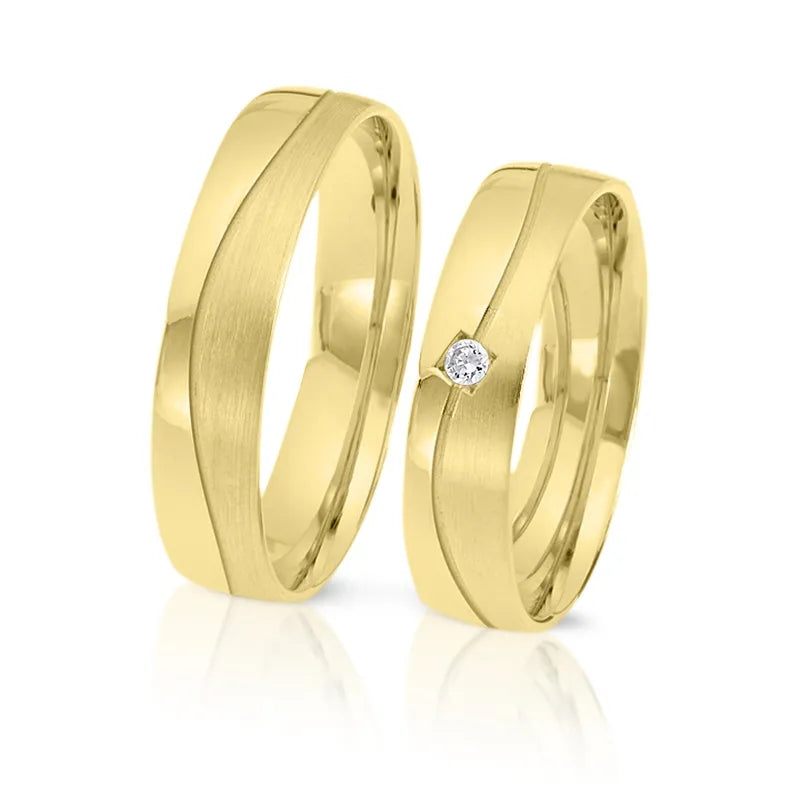 Trauringe Gelbgold