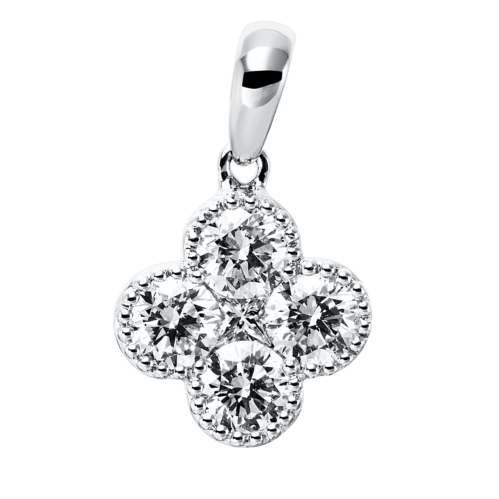 Anhänger 18 kt WG, mit Öse