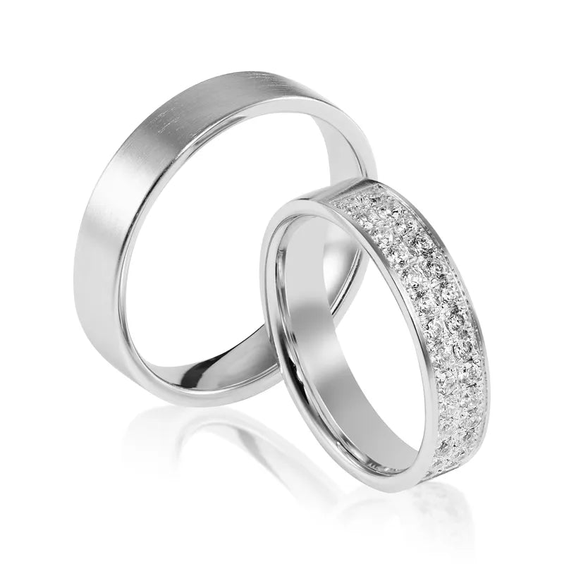 Trauringe Weißgold