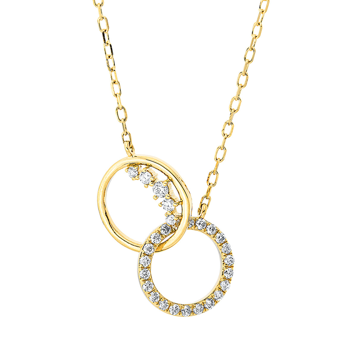 Collier 18 kt GG Kreuz