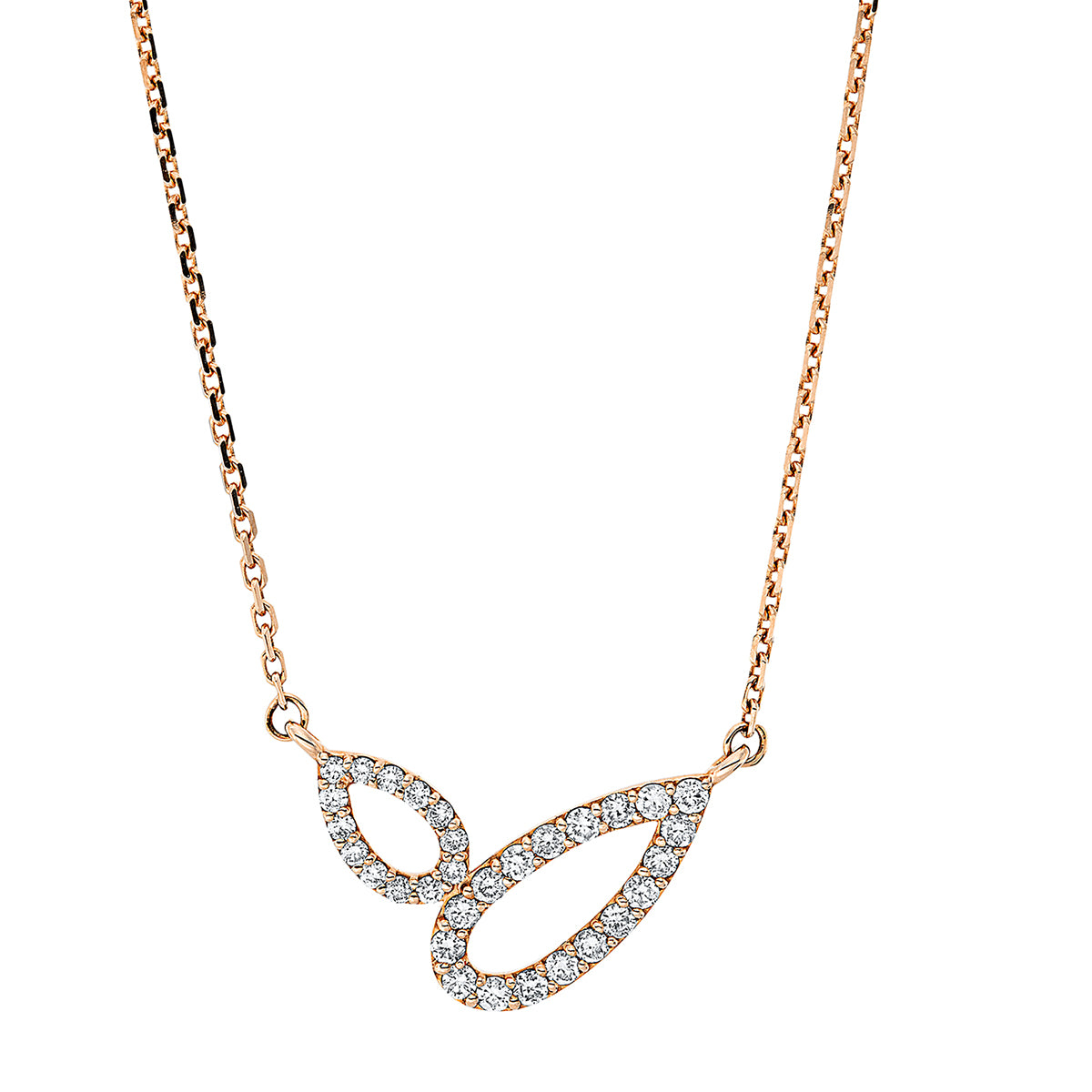 Collier 18 kt RG