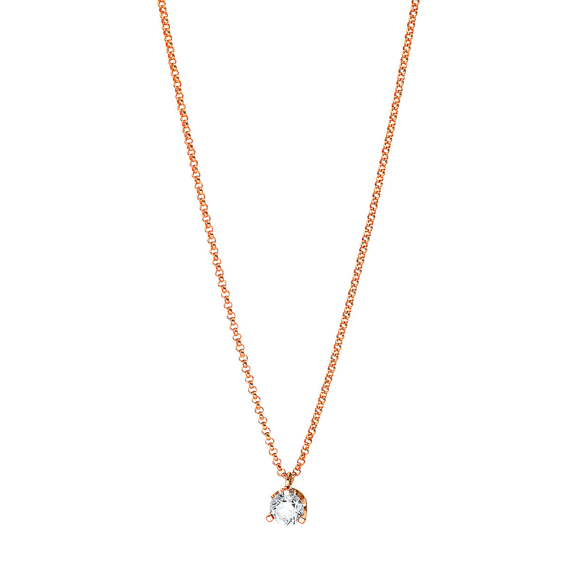 Collier 18 kt RG