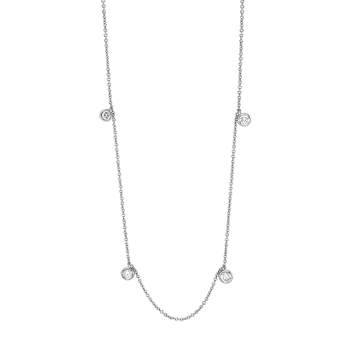 Collier 18 kt WG