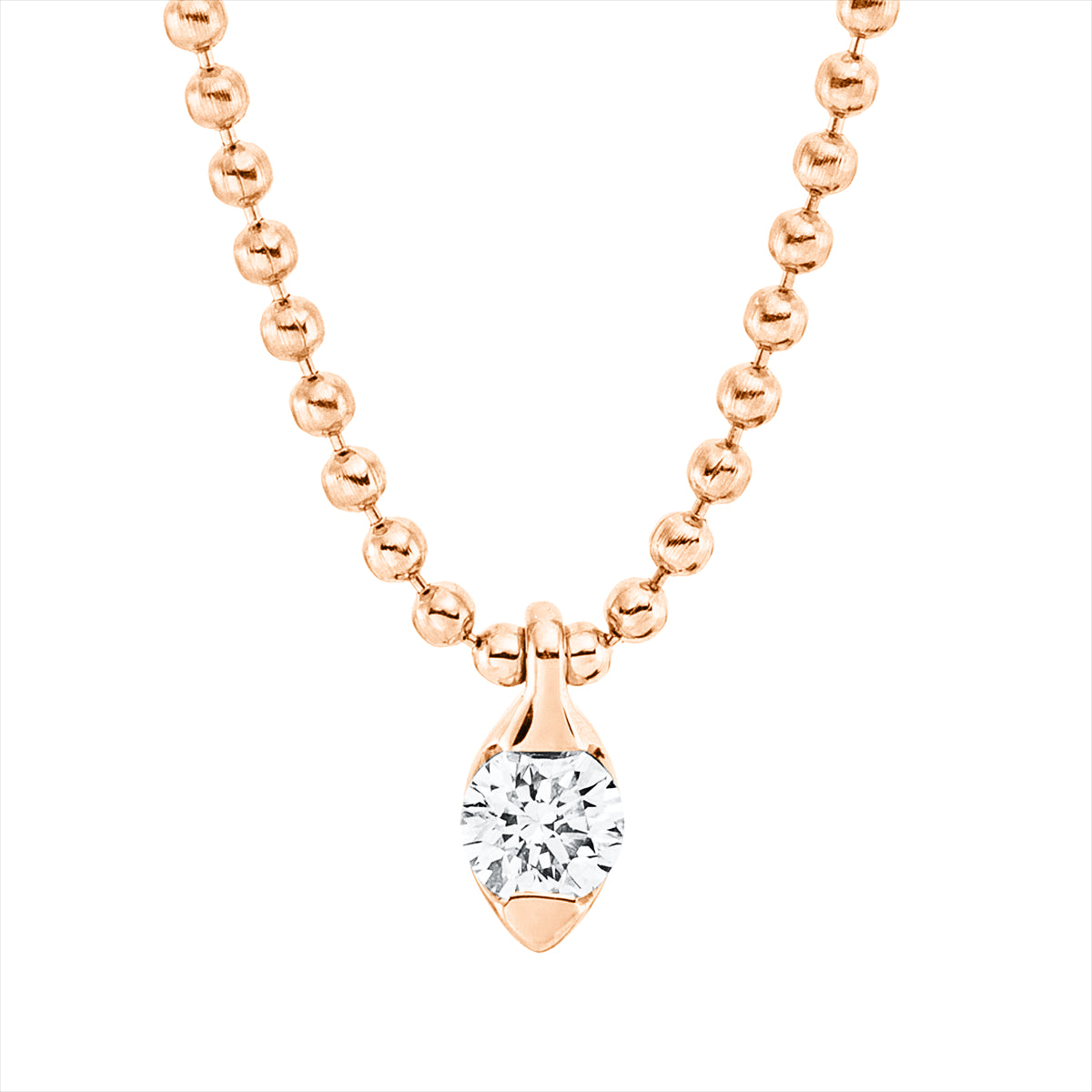 Collier 18 kt RG