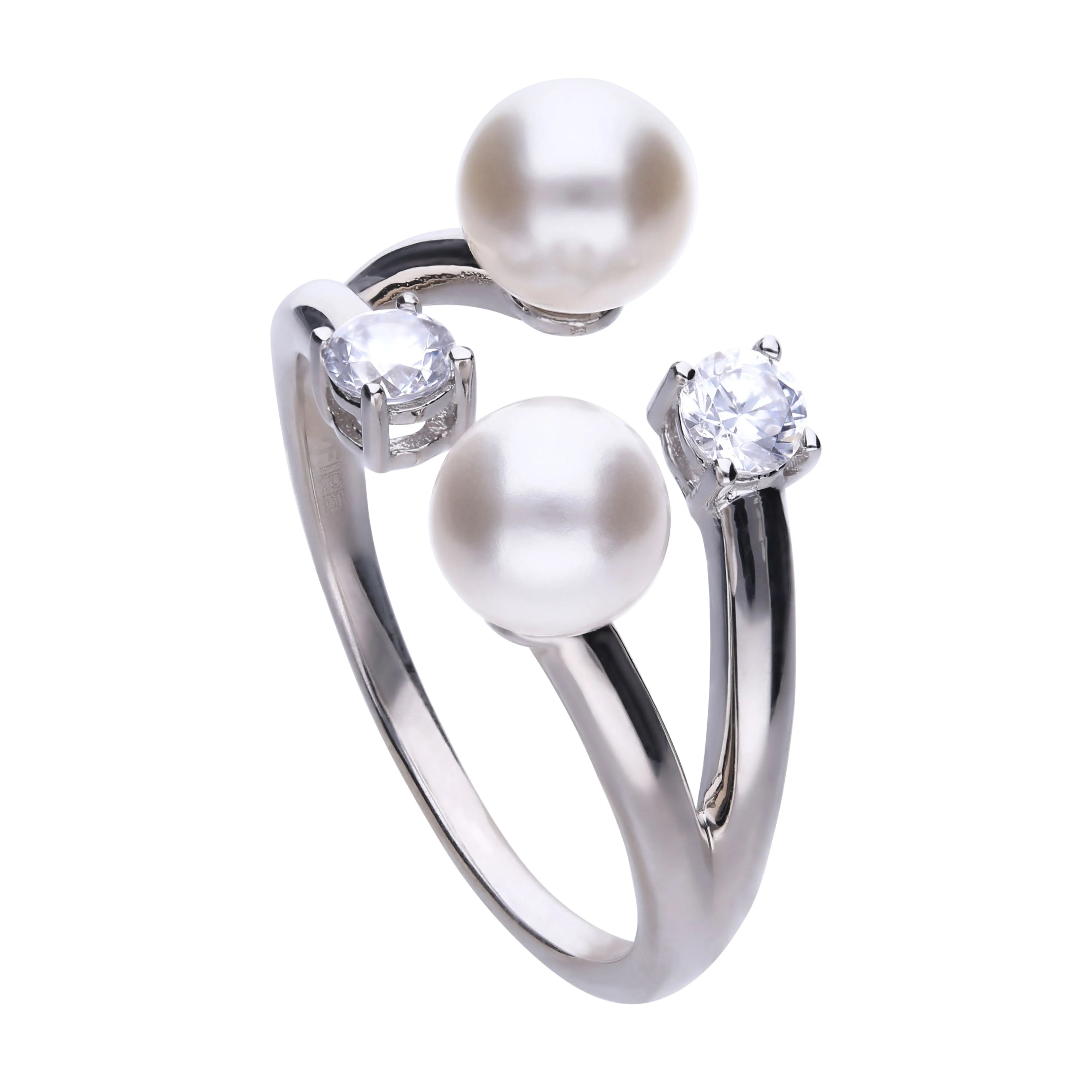 Ring Silber 925 mit Muschelkernperle