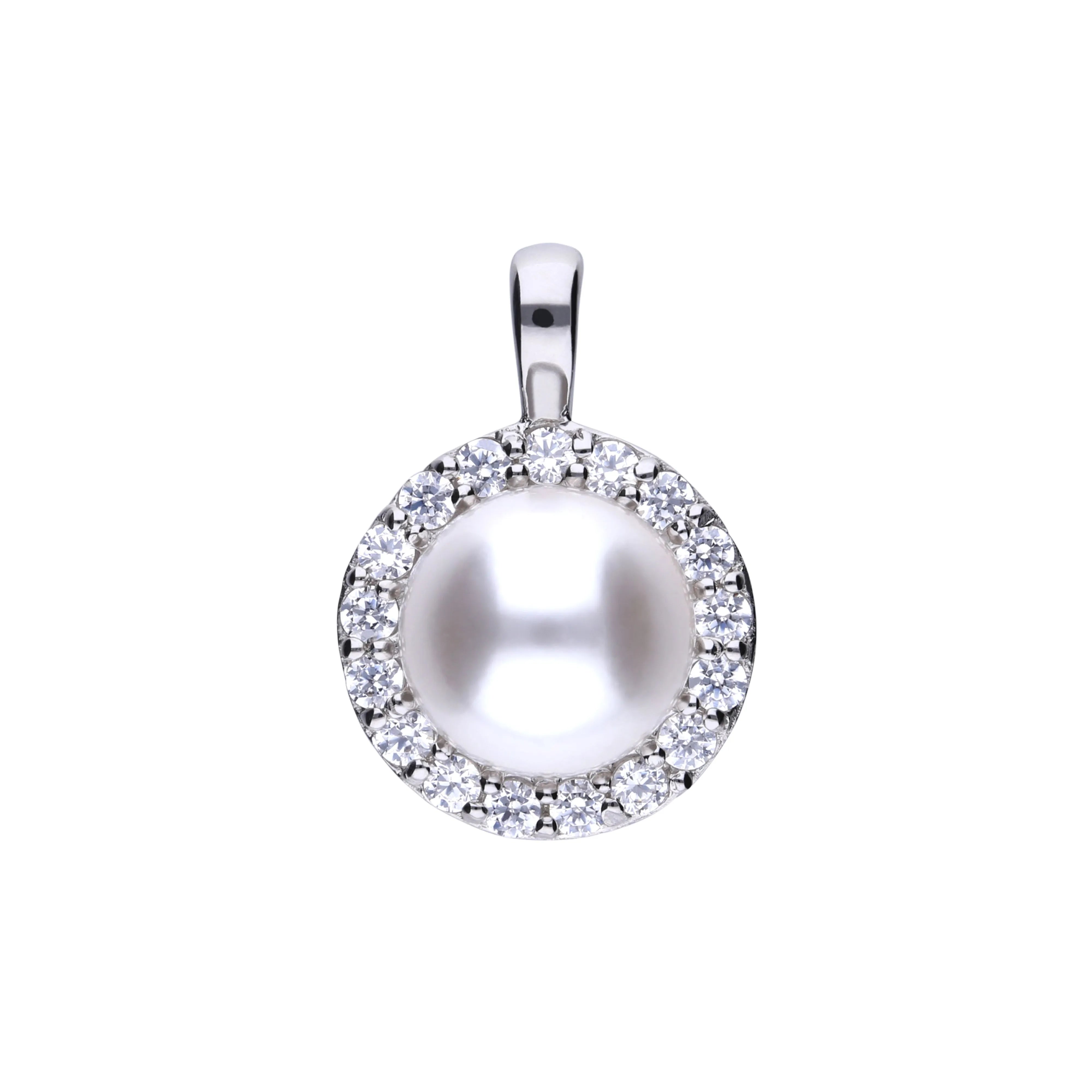 Perl-Anhänger Silber 925 mit Muschelkernperle