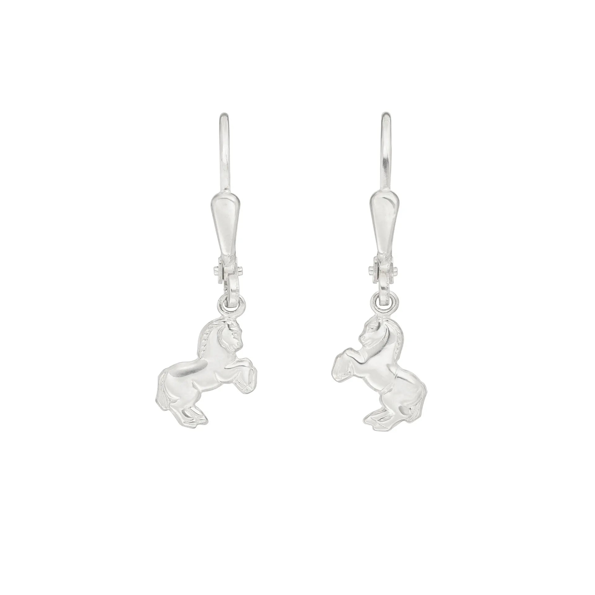 Ohrhänger Pferd aus Silber 925