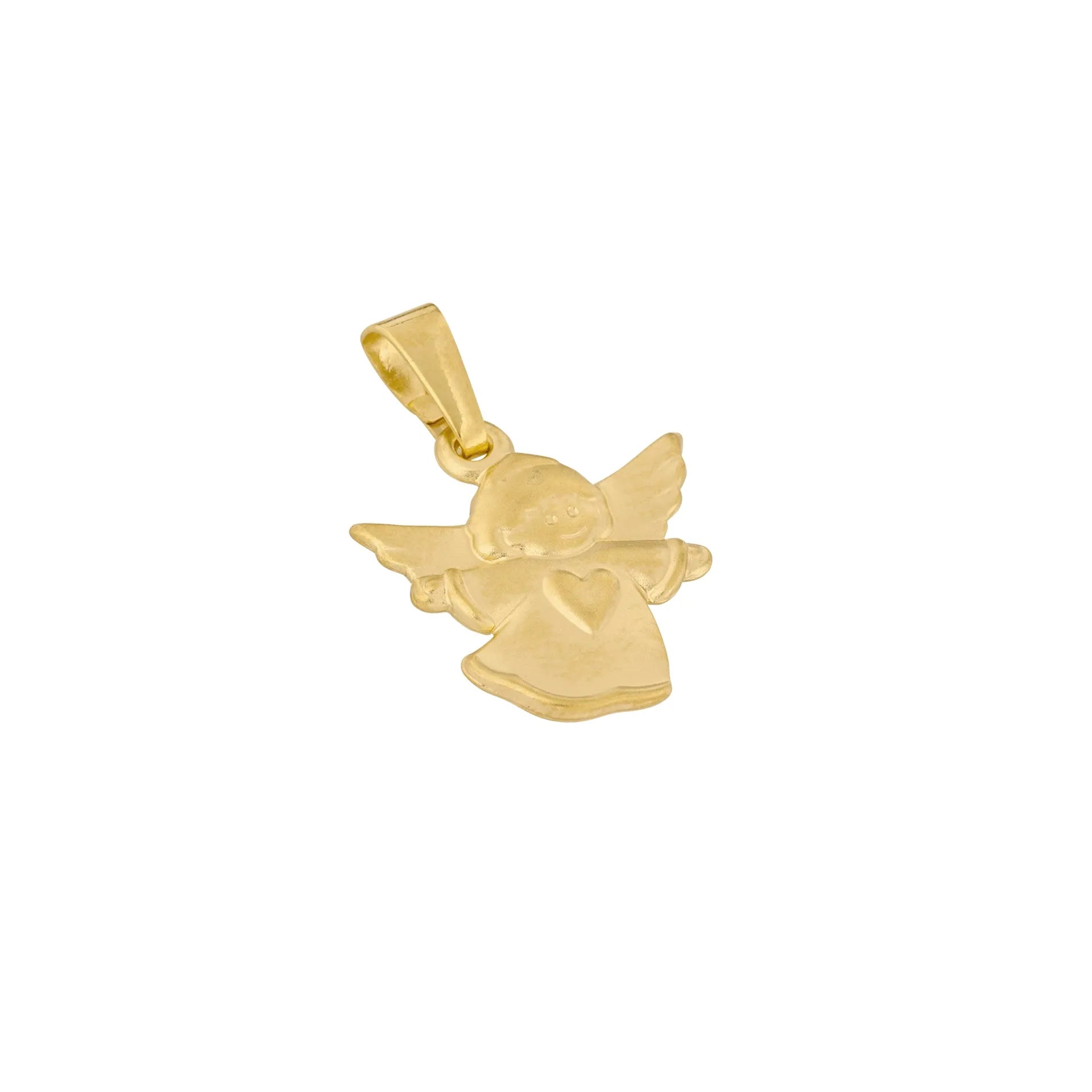 Anhänger Engel aus 333er Gelbgold