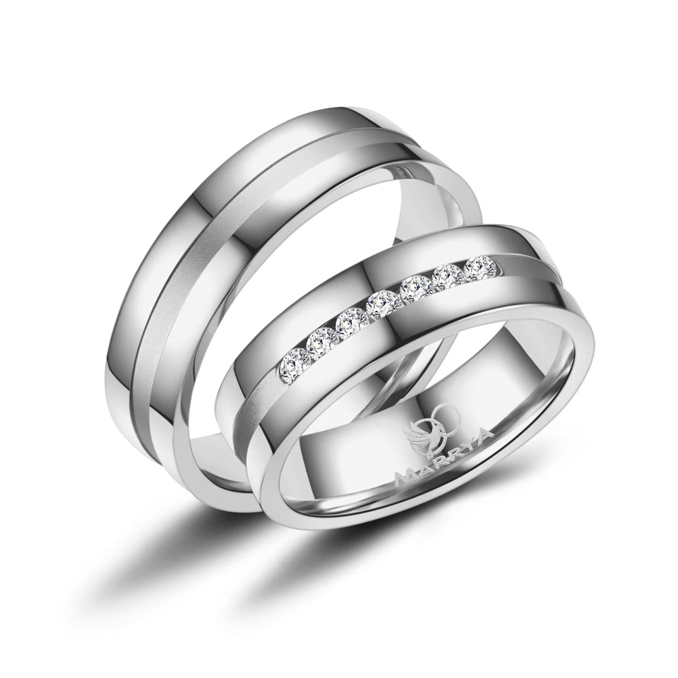 Partnerringe Edelstahl