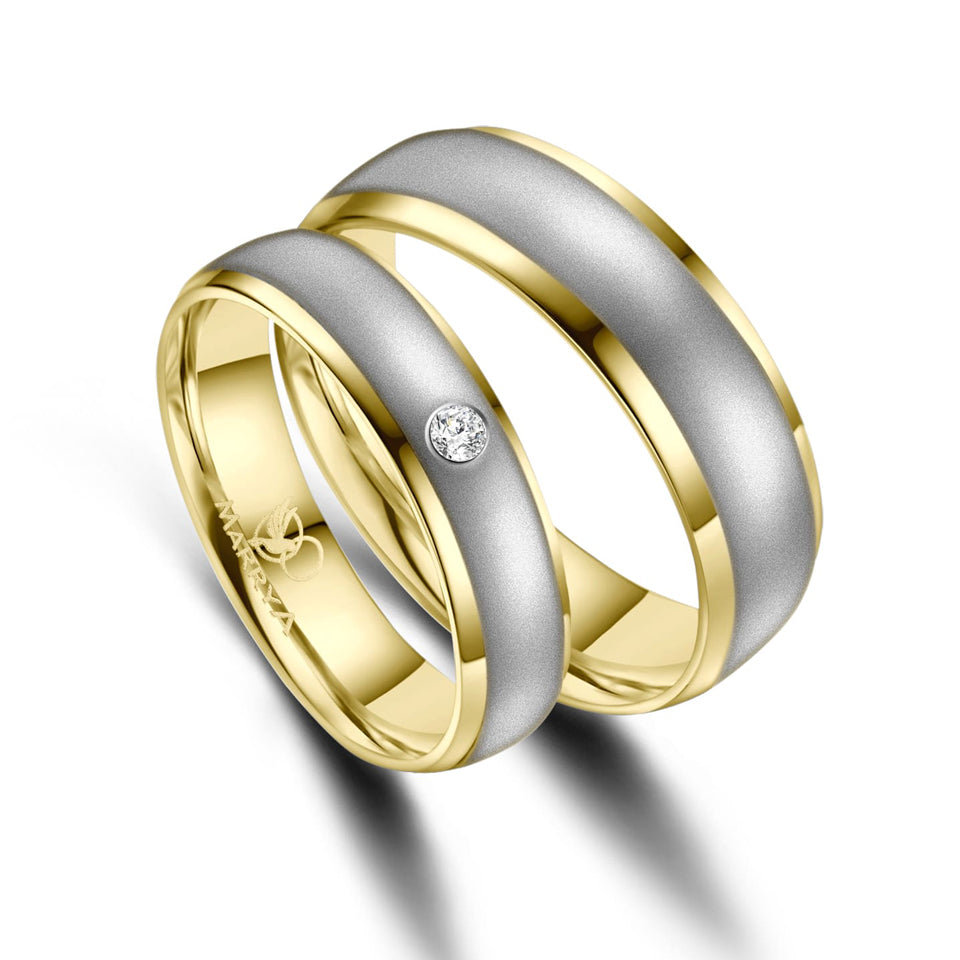 Partnerringe Edelstahl