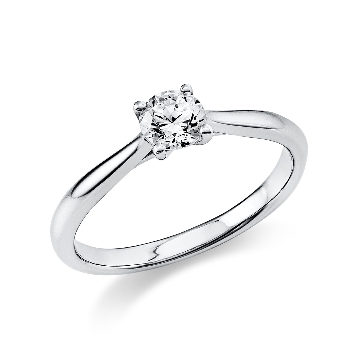 Ring 4er-Krappe 14 kt WG