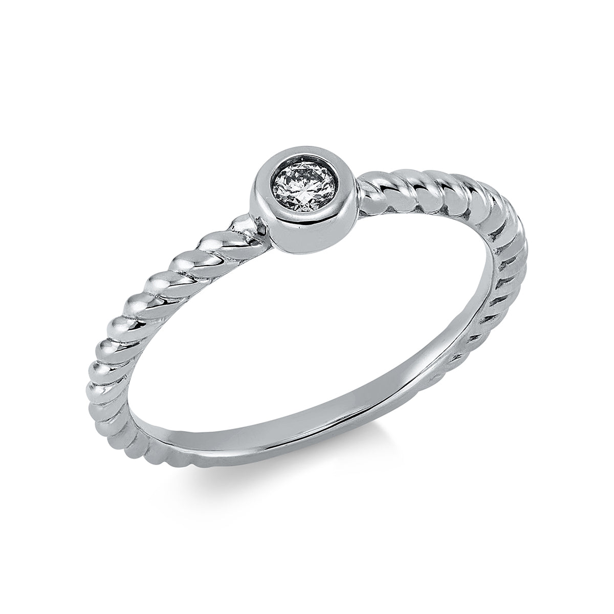 Ring Zarge 18 kt WG