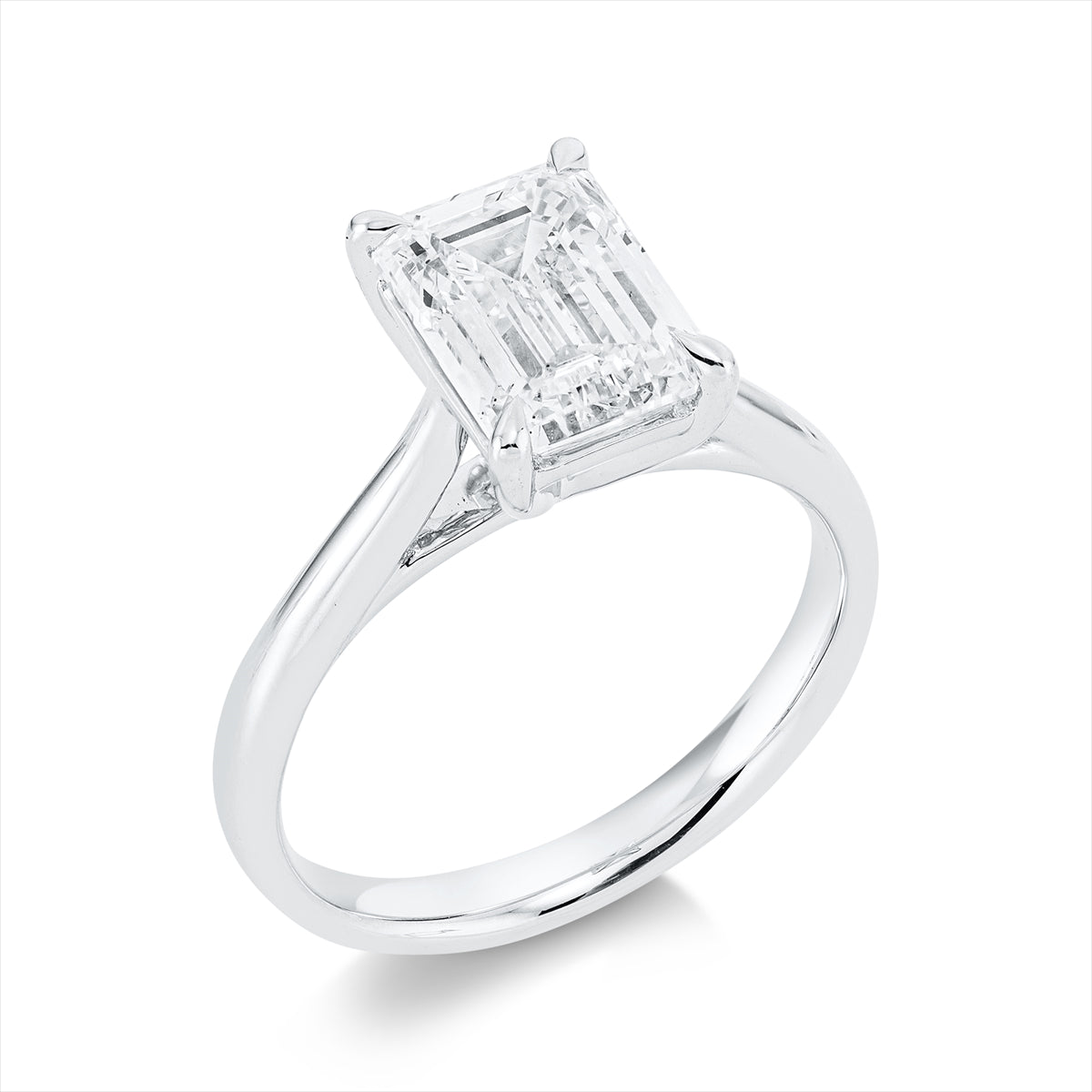 Ring 4er-Krappe 18 kt WG