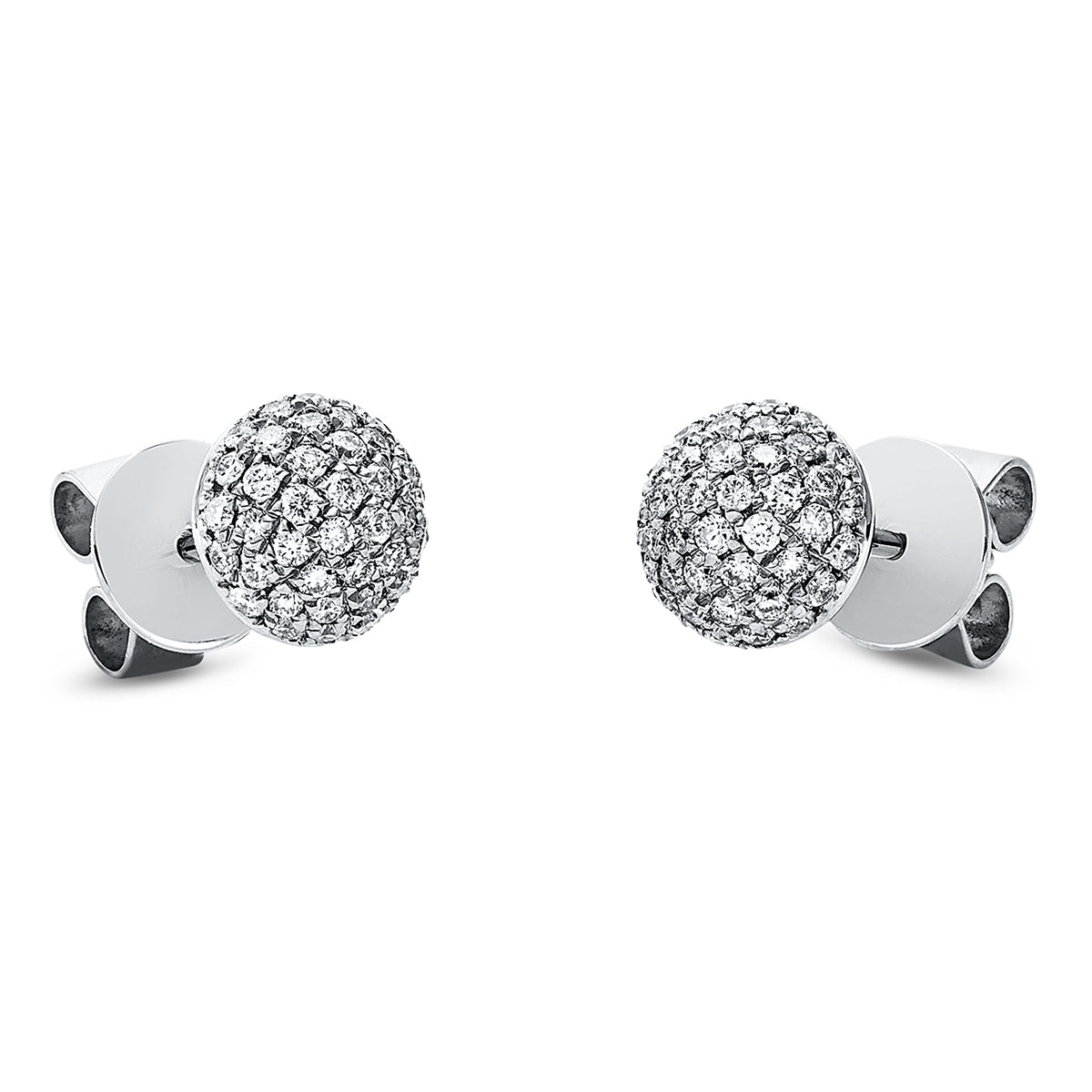 Ohrstecker 18 kt WG