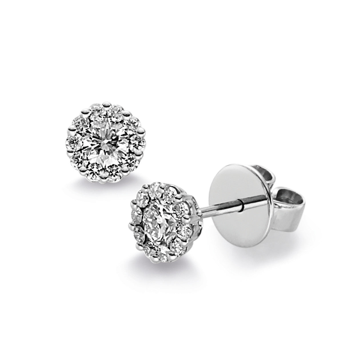 Ohrstecker 18 kt WG
