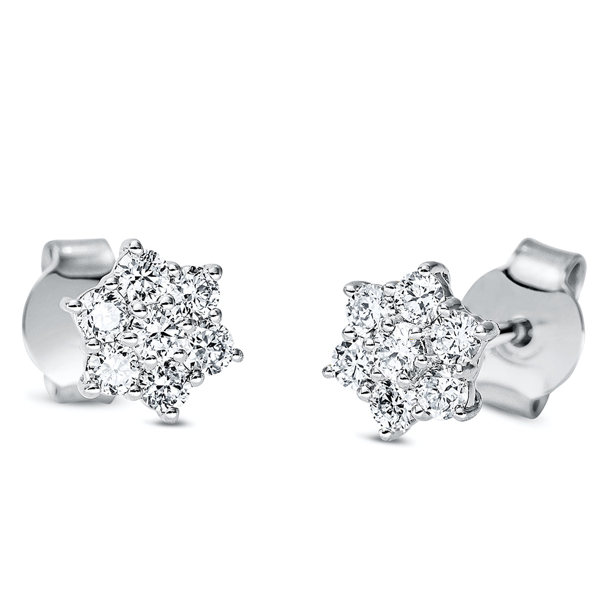 Ohrstecker 18 kt WG