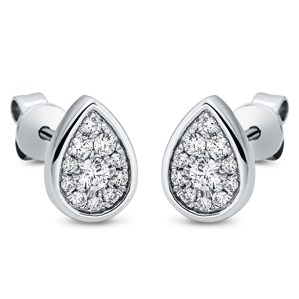 Ohrstecker 18 kt WG