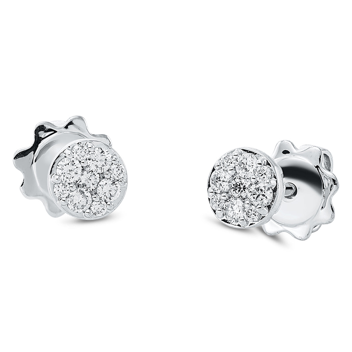 Ohrstecker 18 kt WG