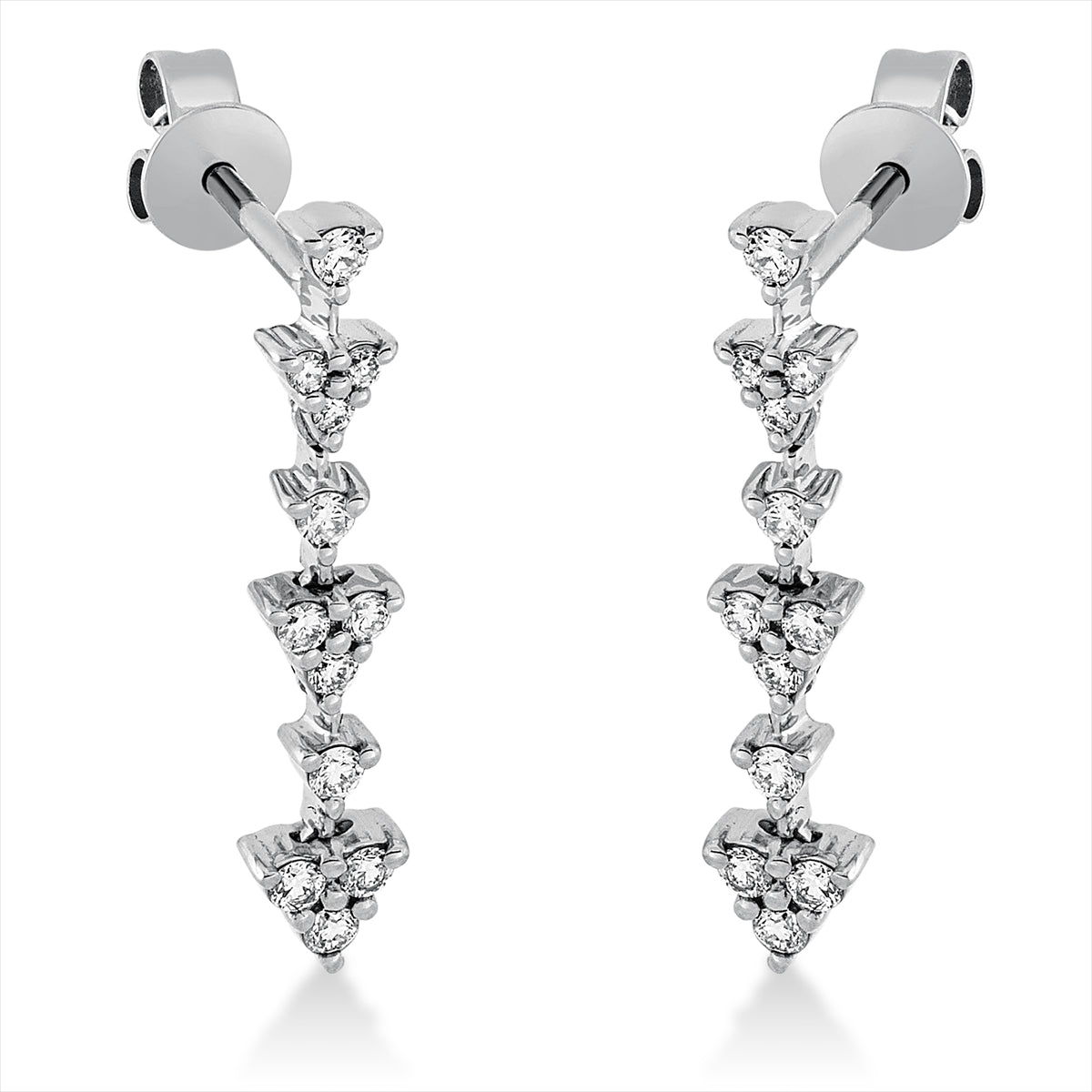 Ohrschmuck 18 kt WG