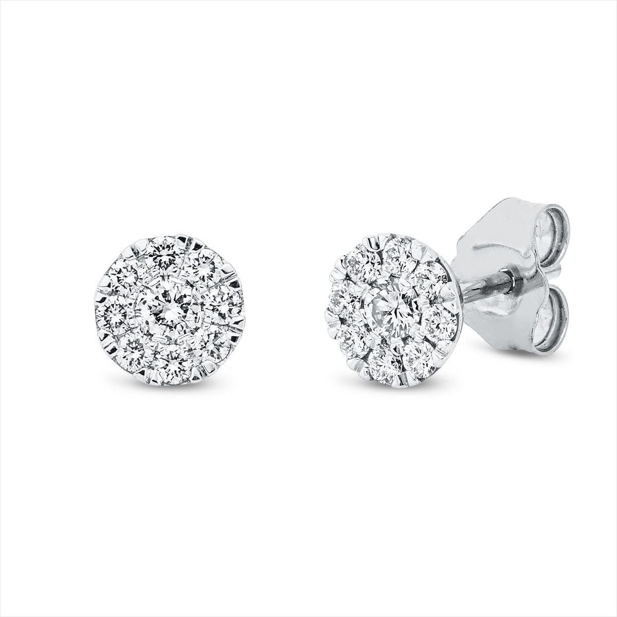 Ohrstecker 18 kt WG
