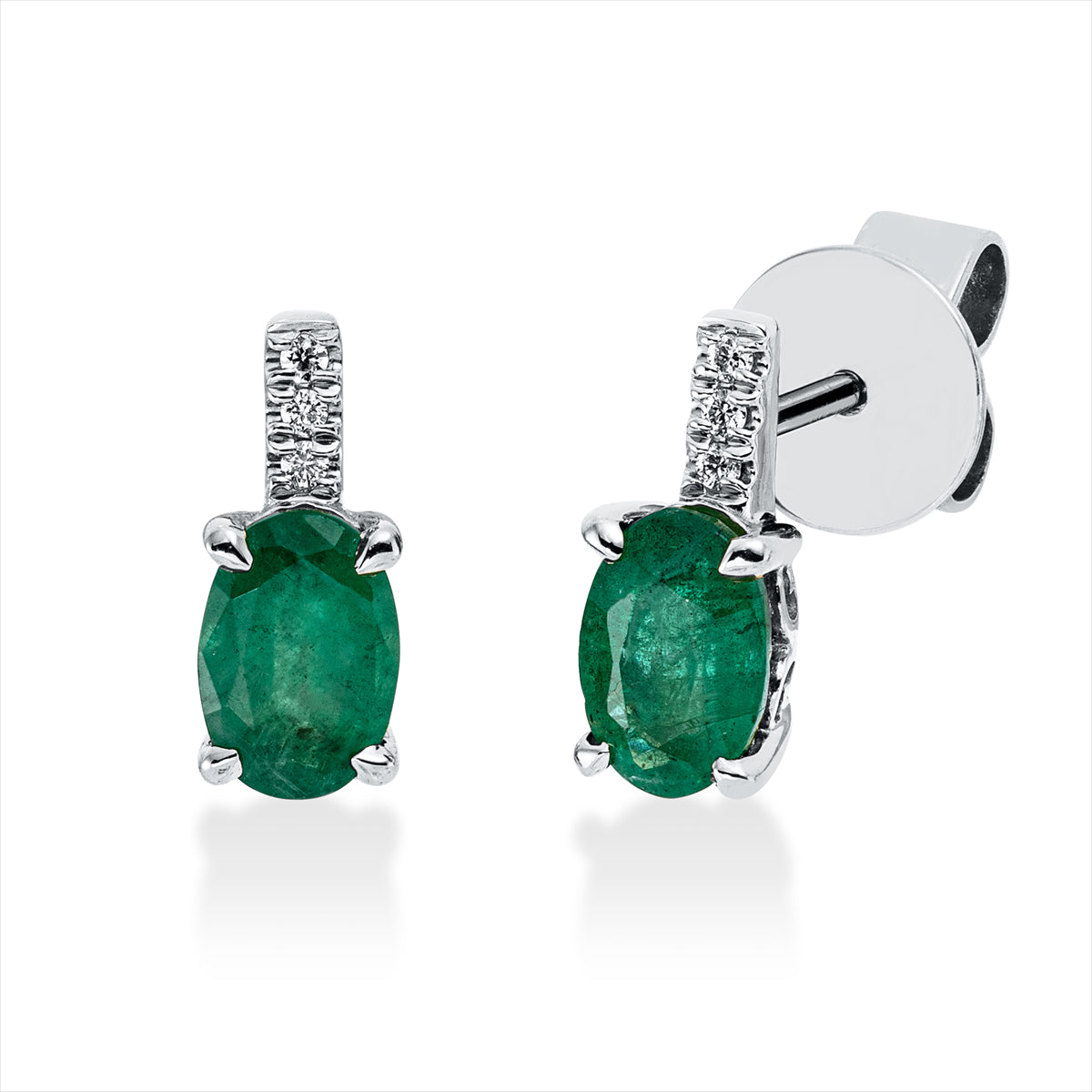 Ohrstecker 18 kt WG