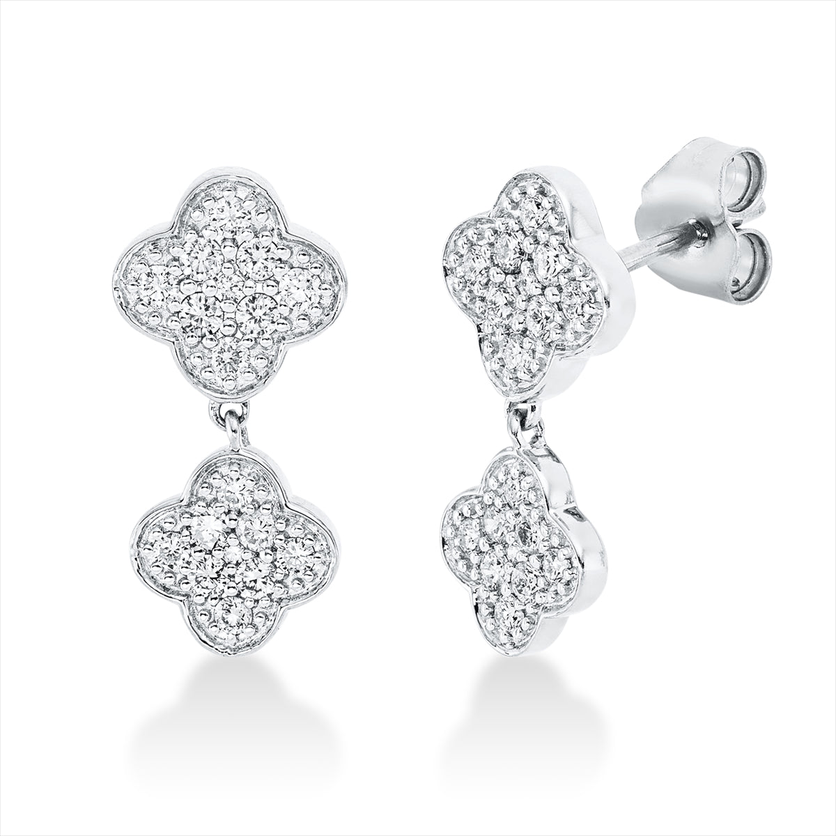 Ohrschmuck 18 kt WG