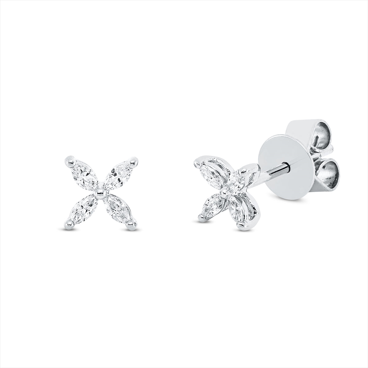 Ohrstecker 18 kt WG