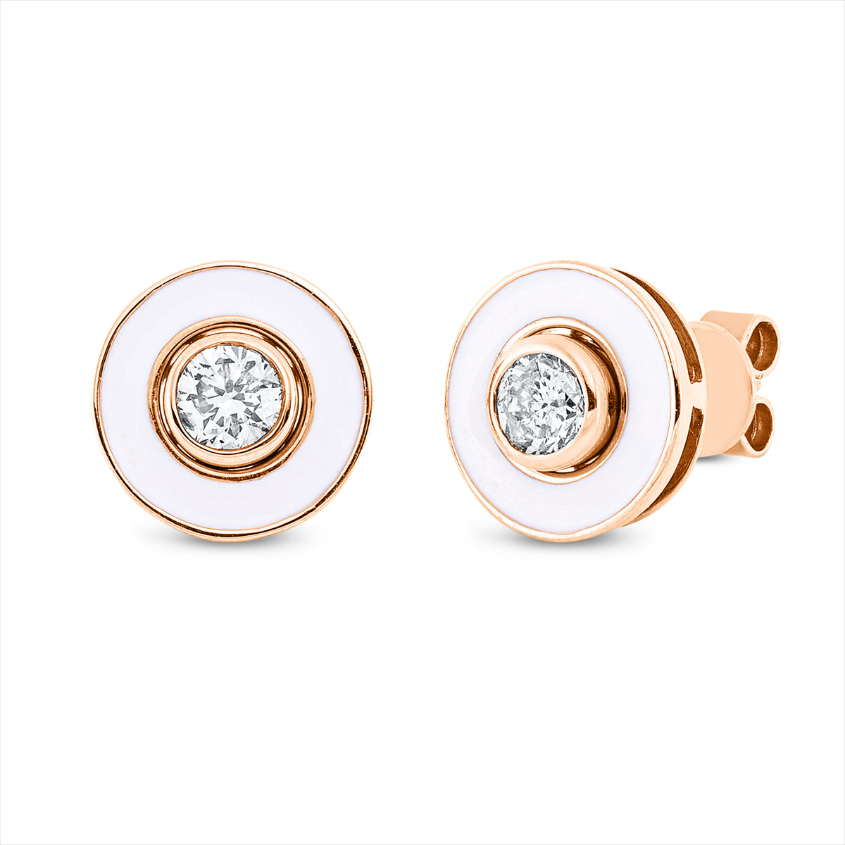 Ohrstecker 18 kt RG
