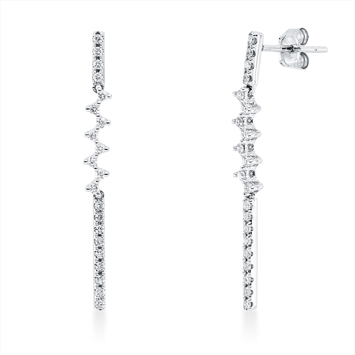 Ohrschmuck 18 kt WG