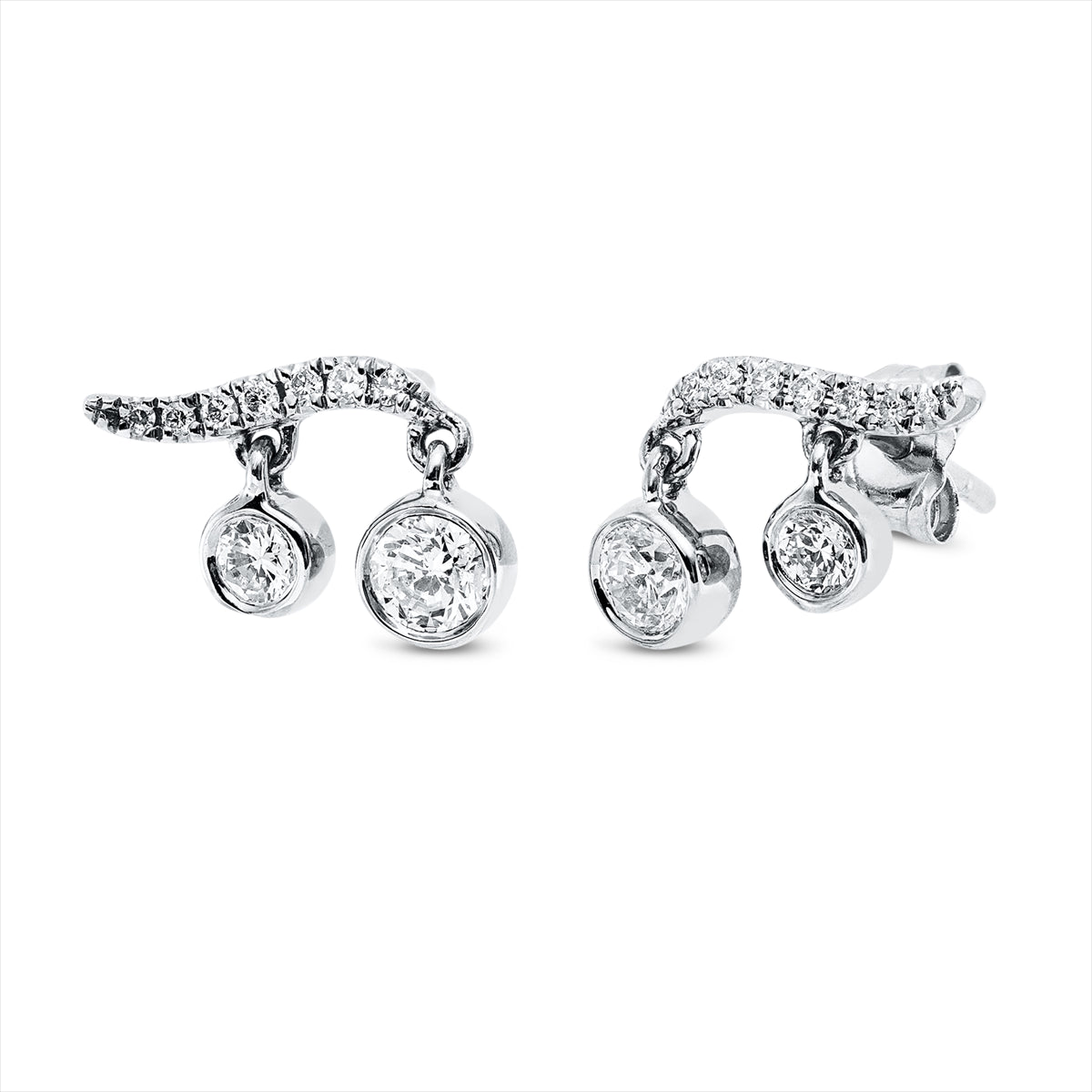 Ohrschmuck 18 kt WG