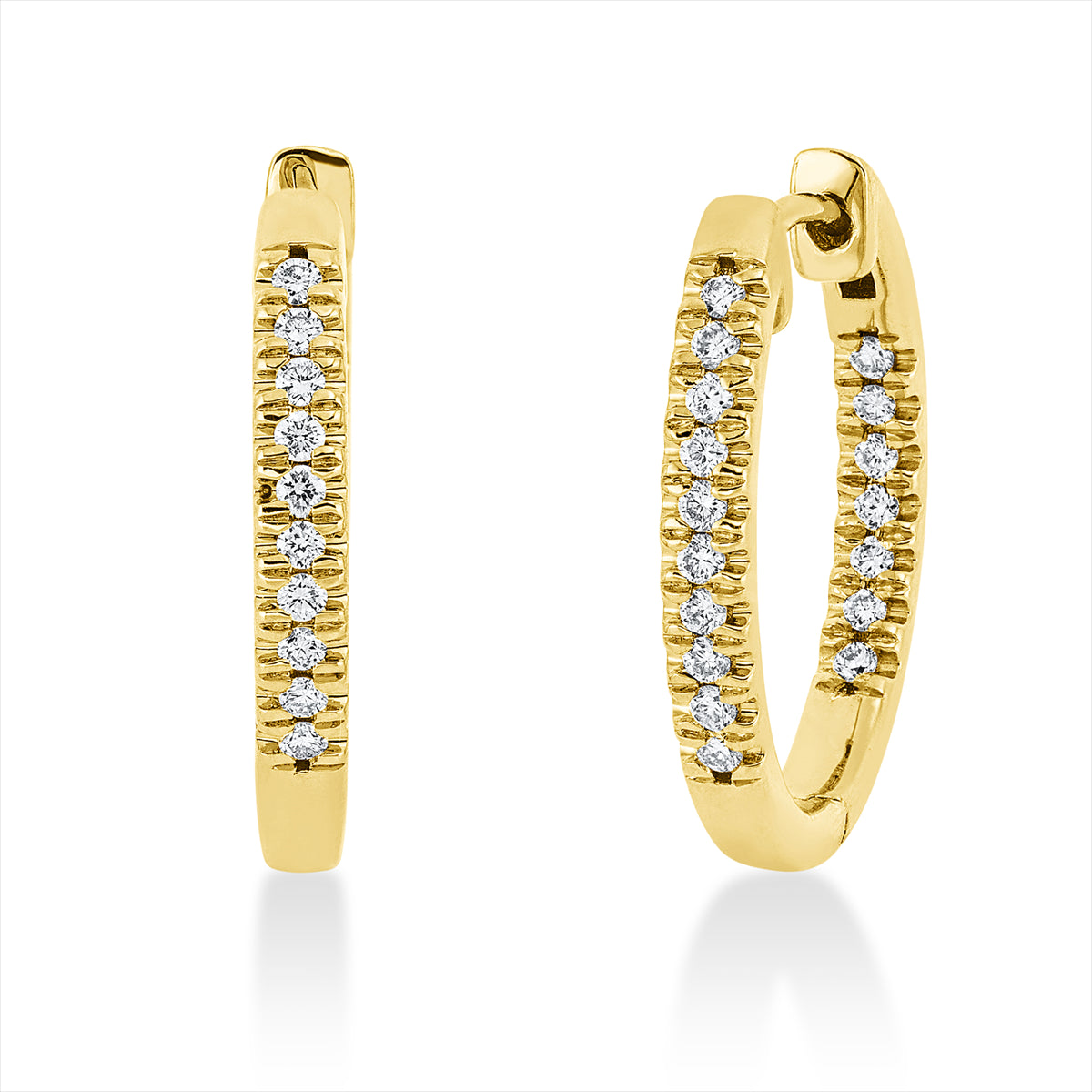 Creolen 18 kt GG
